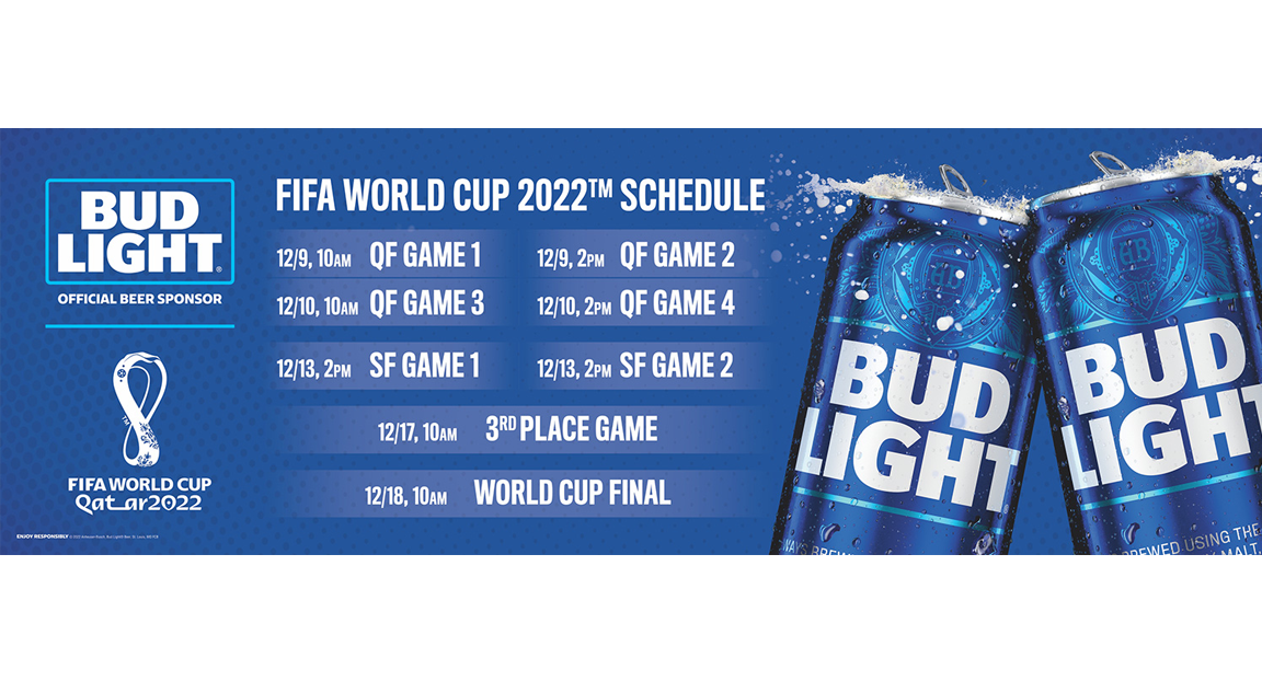 Bud Light Fifa World Cup Schedule